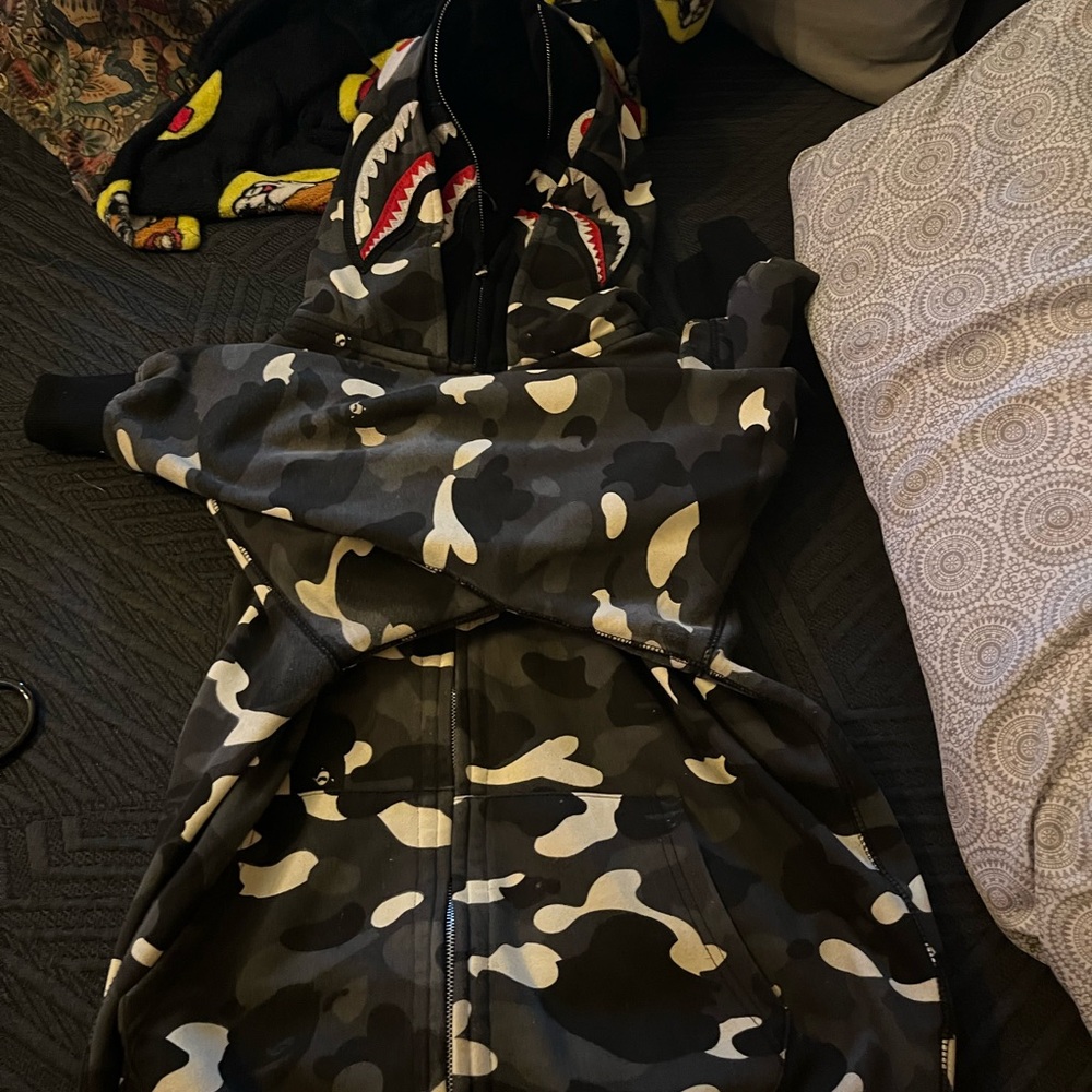 Bape zip ups